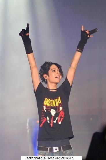 Tom Kaulitz - veziparta tricouri si cu green day:X - Tom