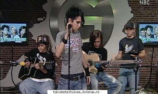 Tom Kaulitz - ala era o particik dintr`o emisiune..si tom - Tom